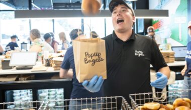 PopUp Bagels open in Dallas suburb of McKinney in August 2026