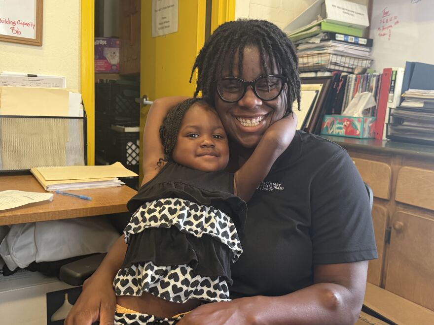 Marquito Craig says her daughter wouldn't have been able to finish high school without the free child care that Head Start provides for her two-year-old granddaughter.