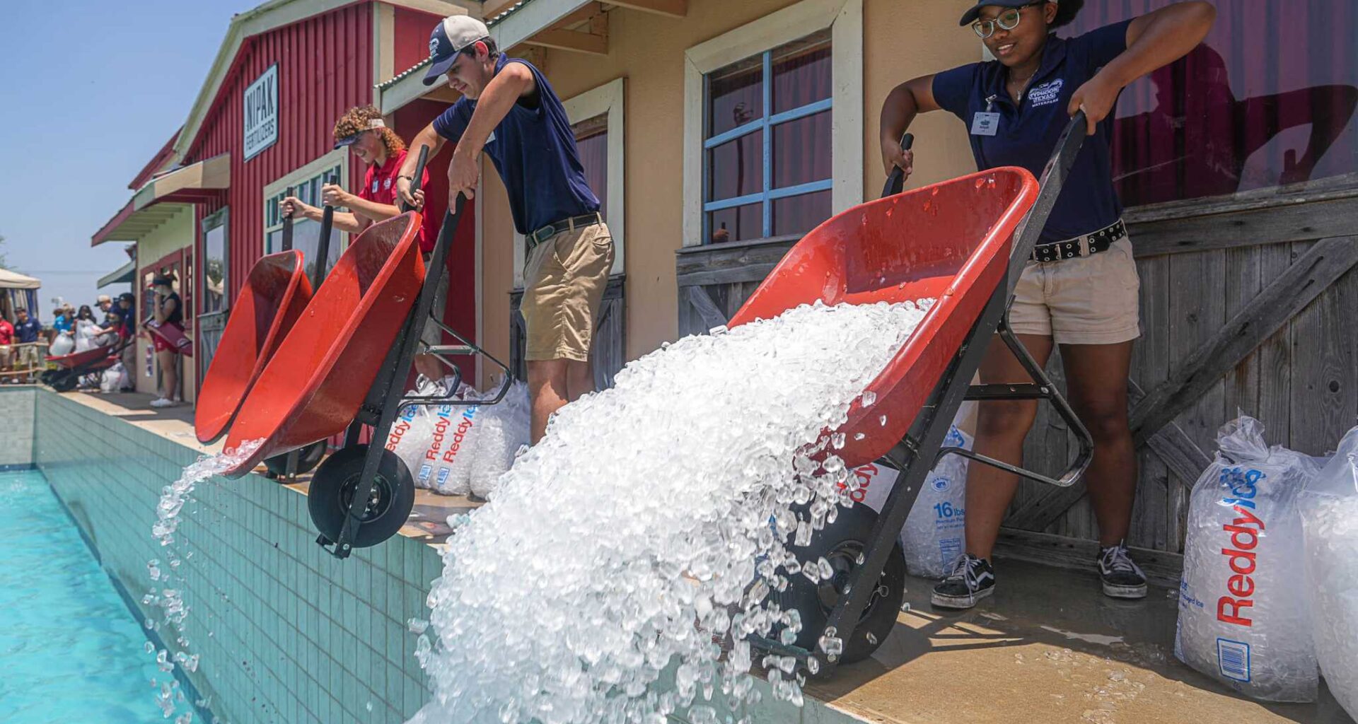Katy's Typhoon Texas water park to dump ice into wave pool Saturday