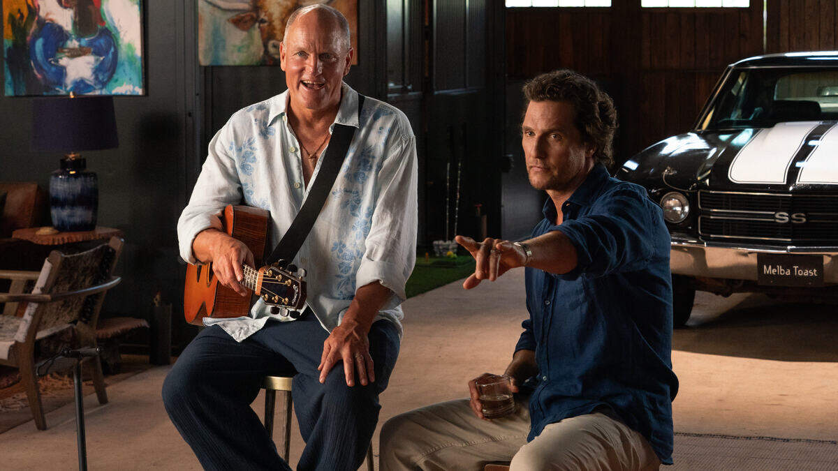 Woody Harrelson talks his new Texas-set comedy ‘Brothers’
