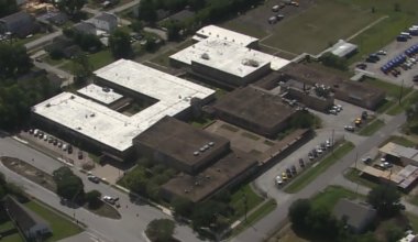 Human remains found in field behind Houston middle school