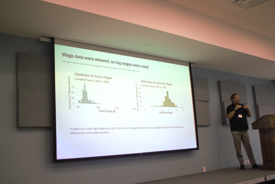 Employ210’s project director and UT San Antonio associate dean for the College of Education and Human Development, John Davis, presented a first-of-its-kind findings on Economic Barriers to Employment for Young Texans with Autism Spectrum Disorder.