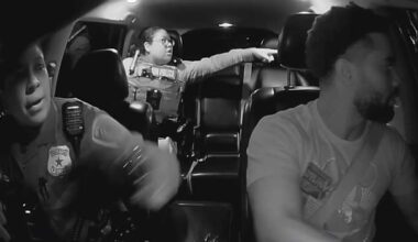 Houston police jump in Uber while in pursuit of suspect on foot