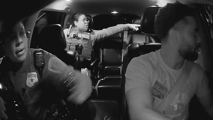 Houston police jump in Uber while in pursuit of suspect on foot