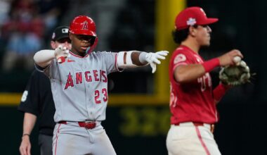 Scoreless through 9, Rangers beat Angels 2-1 as Langford has tying RBI then scores winner in 10th