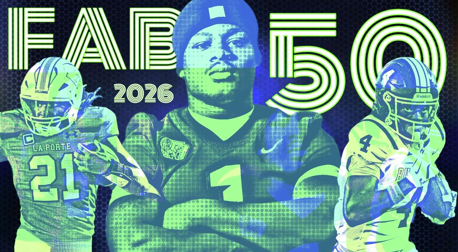 See Houston's top high school football players in 2026: Meet the FAB 50