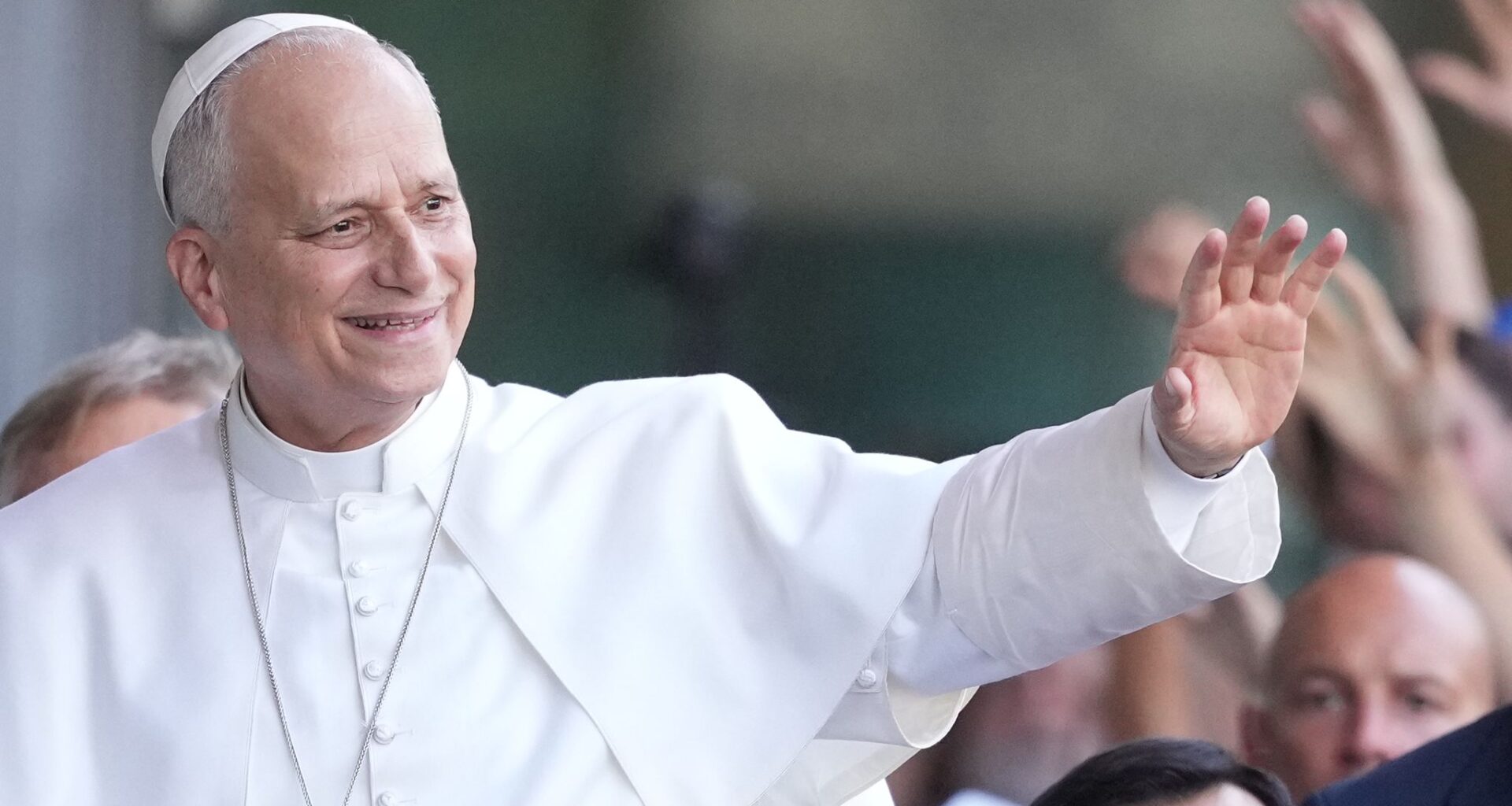 Pope Leo calls for dialogue over conflict, says young Catholics are a sign of hope