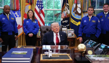 Trump is coming to Houston to honor astronauts at Johnson Space Center