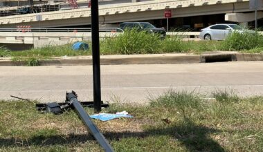 Another Houston Flock camera vandalized as surveillance fight heats up