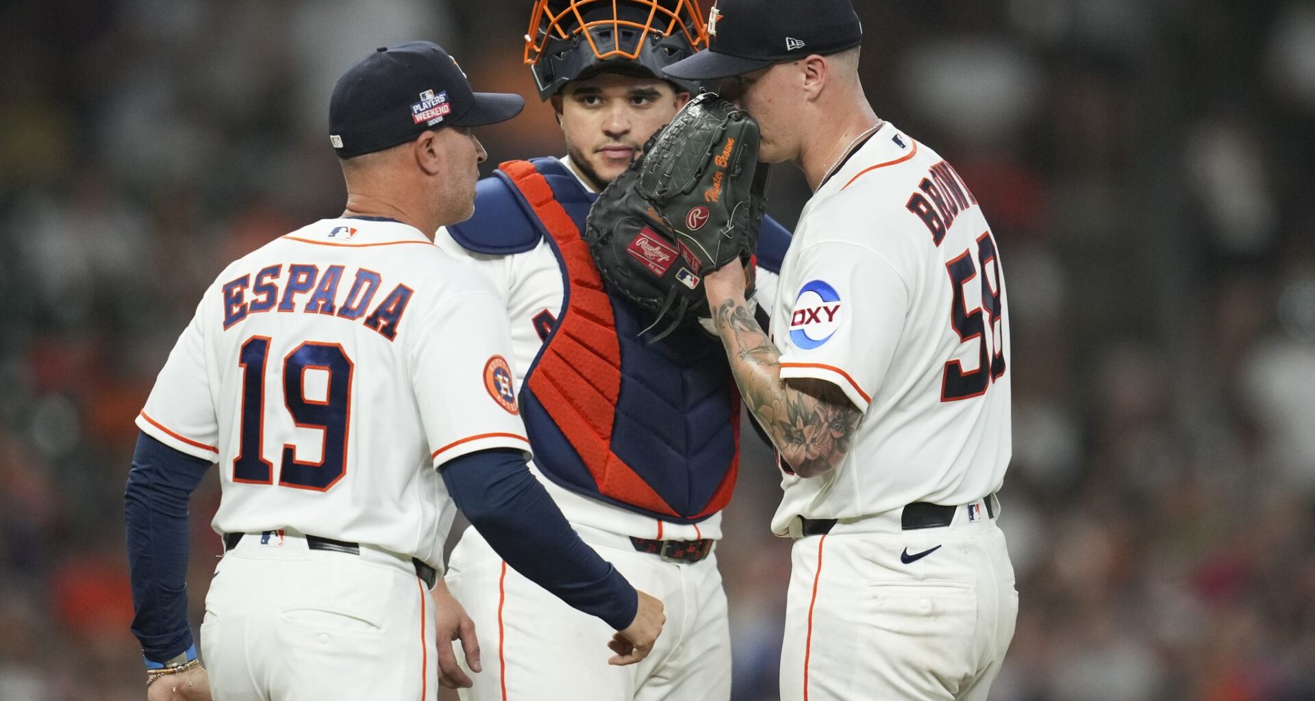 Why Houston Astros manager Joe Espada had to make pitching change