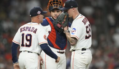 Why Houston Astros manager Joe Espada had to make pitching change