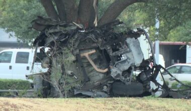Two killed in early morning single-vehicle crash in Far North Dallas
