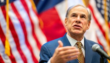 Texas Governor Greg Abbott Holds Press Conference With Agriculture Secretary