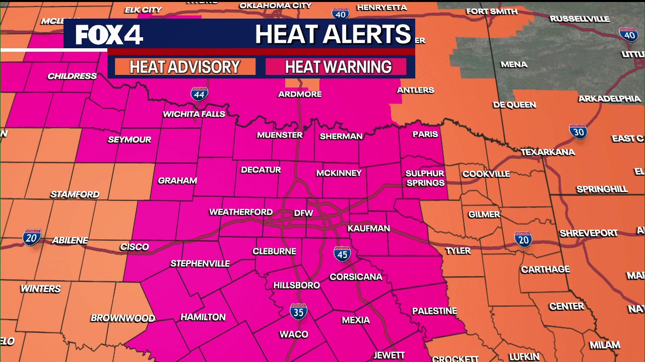 Extreme Heat Warning: Highs expected to hit 108°