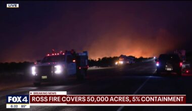 Palo Pinto wildfire grows to more than 50,000 acres
