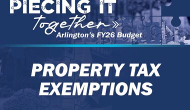 Arlington's Property Tax Exemptions Help Save Residents Money