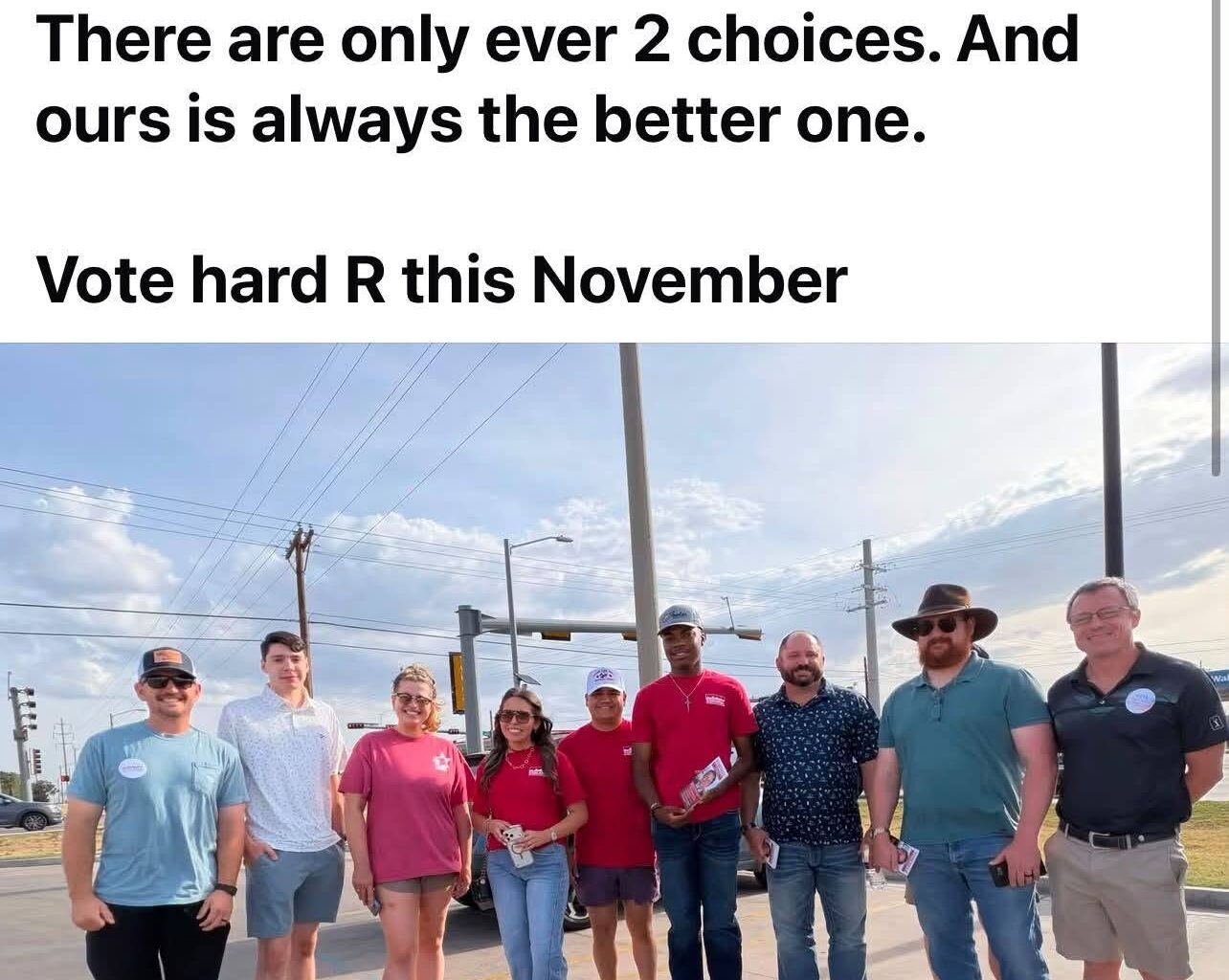 Lubbock Young Republicans say 'hard R' meant 'Republican'
