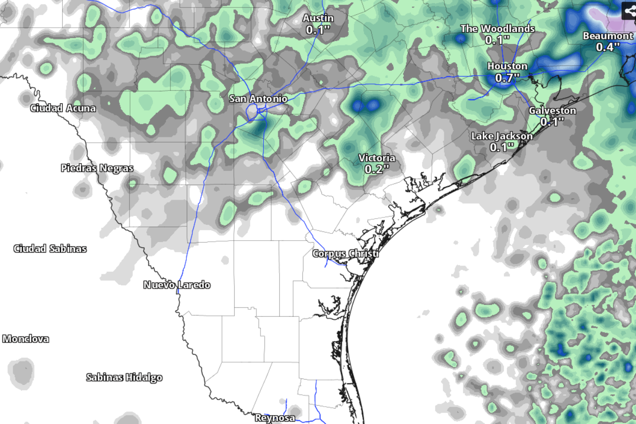 Is San Antonio getting much rain Thursday? Here's what forecasters say