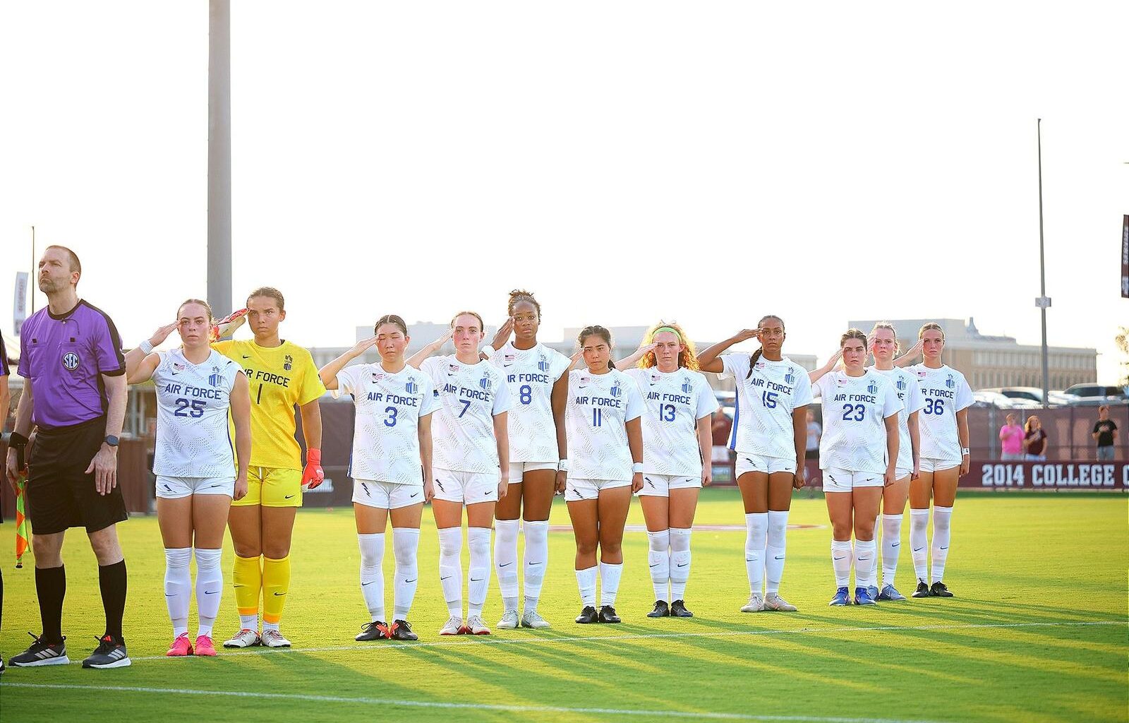 Falcons Fall in First Setback of the Season to Texas A&M