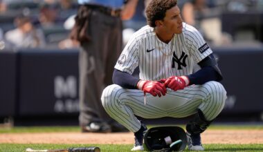 George Lombard Jr. becomes first Yankees shortstop with an error in 6 straight games since 1915