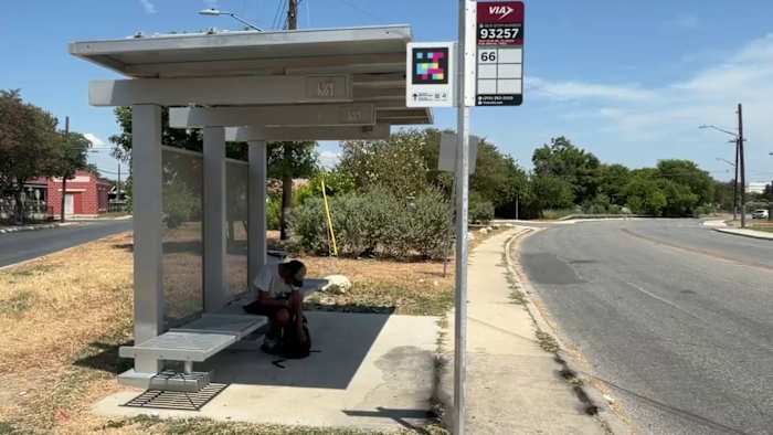 VIA plans to add 150 shelters at bus stops next year; San Antonio has plans for additional 16