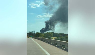 Grand Prairie firefighters responded to one-alarm fire involving 30+ vehicles