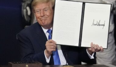 Trump announces U.S. Space Academy during trip to Houston