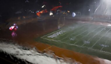 Wave of Week 1 high school football games canceled due to weather