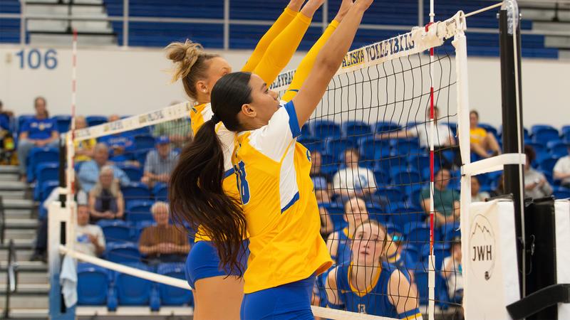 Nanooks Outlast Texas Woman's University in Five Set Thriller
