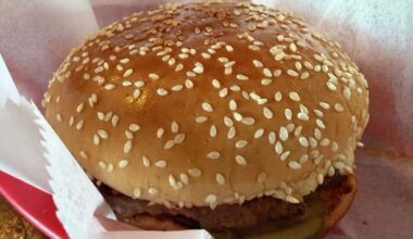 Burgers at Babe's Old Fashioned Foods.