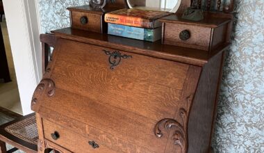 McAllister family desk bought at Stowers in 1894 for $16.50