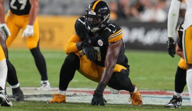 Cowboys acquire offensive tackle Broderick Jones from Steelers, AP source says