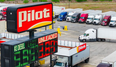 Can you sleep in an RV overnight at a Texas Pilot travel center?