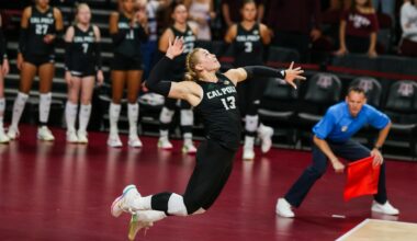 Cal Poly Falls to No. 8 Texas A&M in Straight Sets at Reed Arena