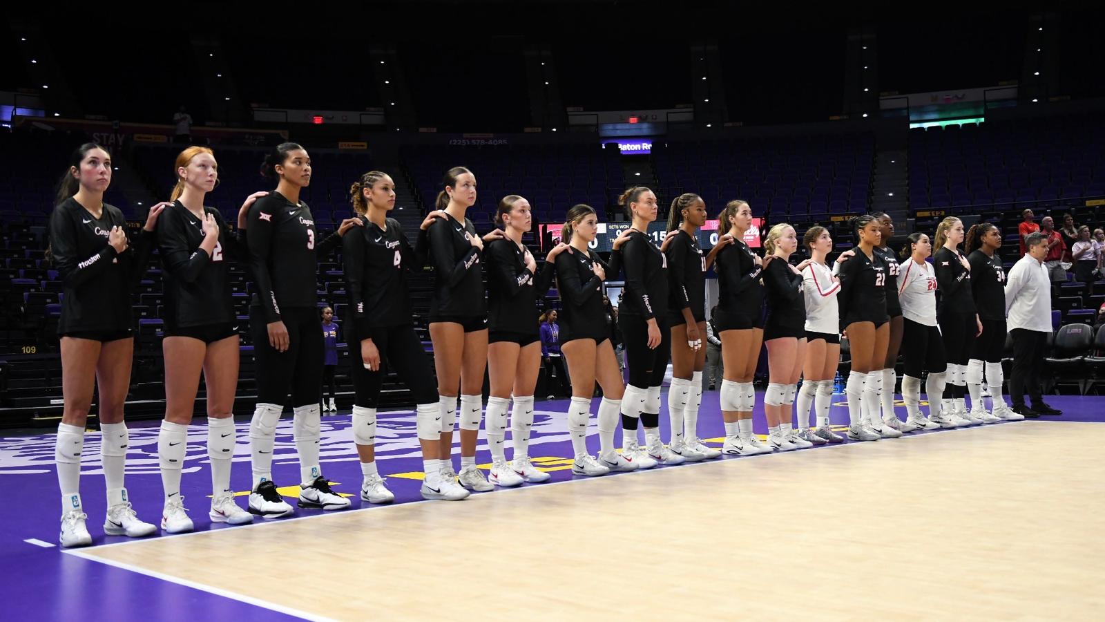 Houston Falls in Five Sets to Wake Forest