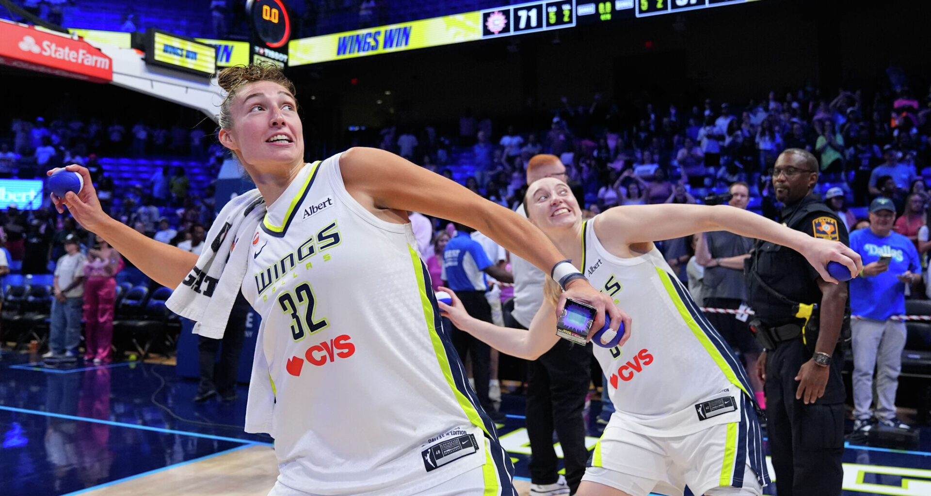 Wings accelerate into FIBA World Cup break in dominant win vs. Sun