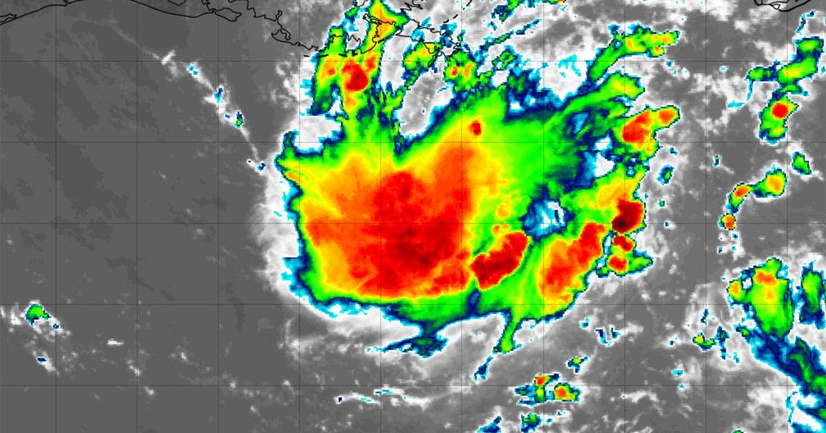 Tropical disturbance Invest 97L in Gulf being tracked