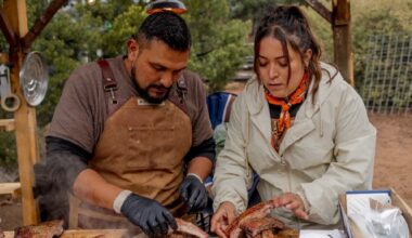 Esaul and Grecia Ramos are representing 2M Smokehouse and San Antonio barbecue on Pitmasters.