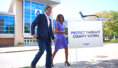 Plan to cut polling sites in Tarrant County draws protests