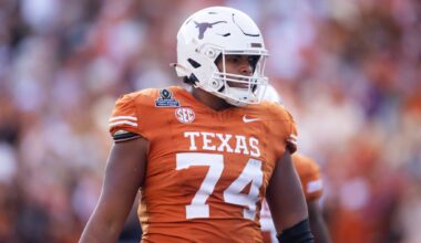 Trevor Goosby injury update: Tackle back at Texas football practice