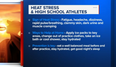 What parents should know about the wet bulb globe temperature and heat safety