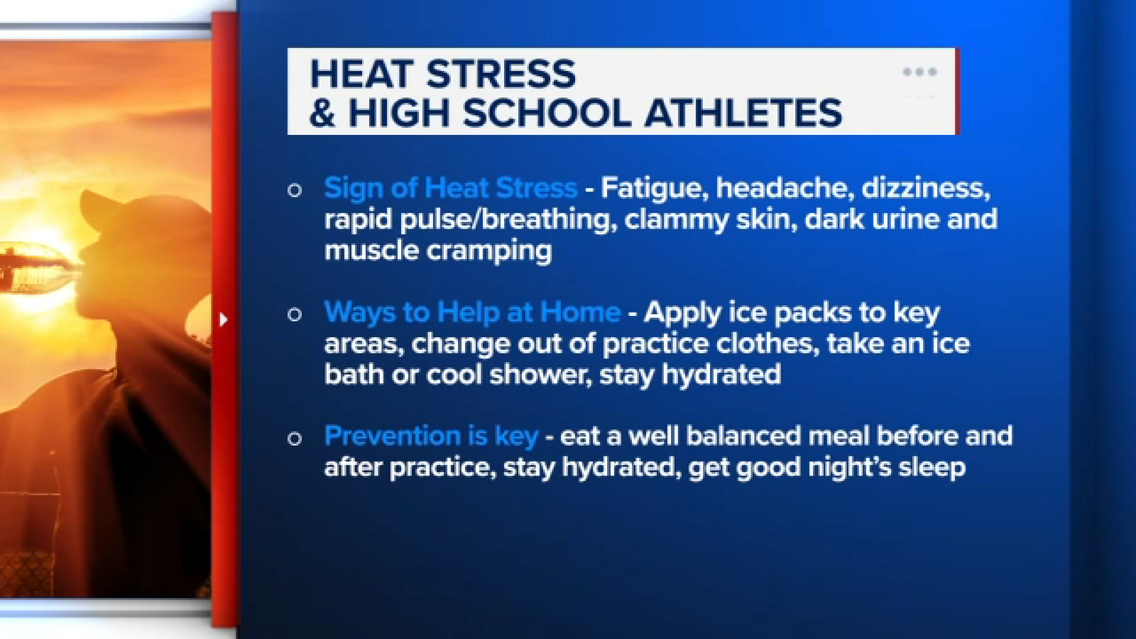 What parents should know about the wet bulb globe temperature and heat safety