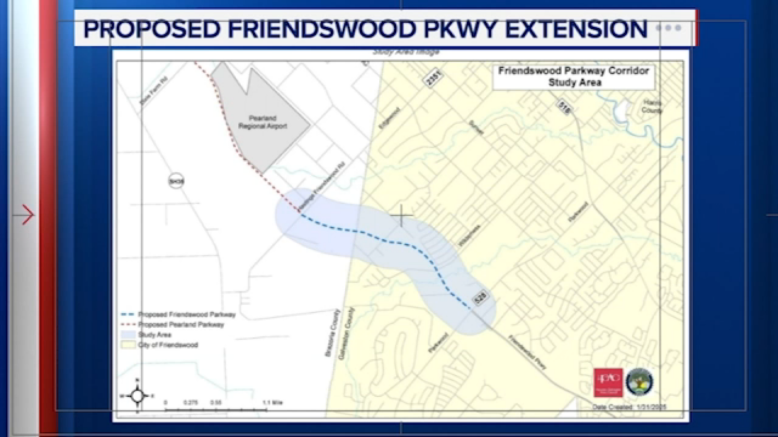 The City of Friendswood moves forward with plan to extend parkway expansion project