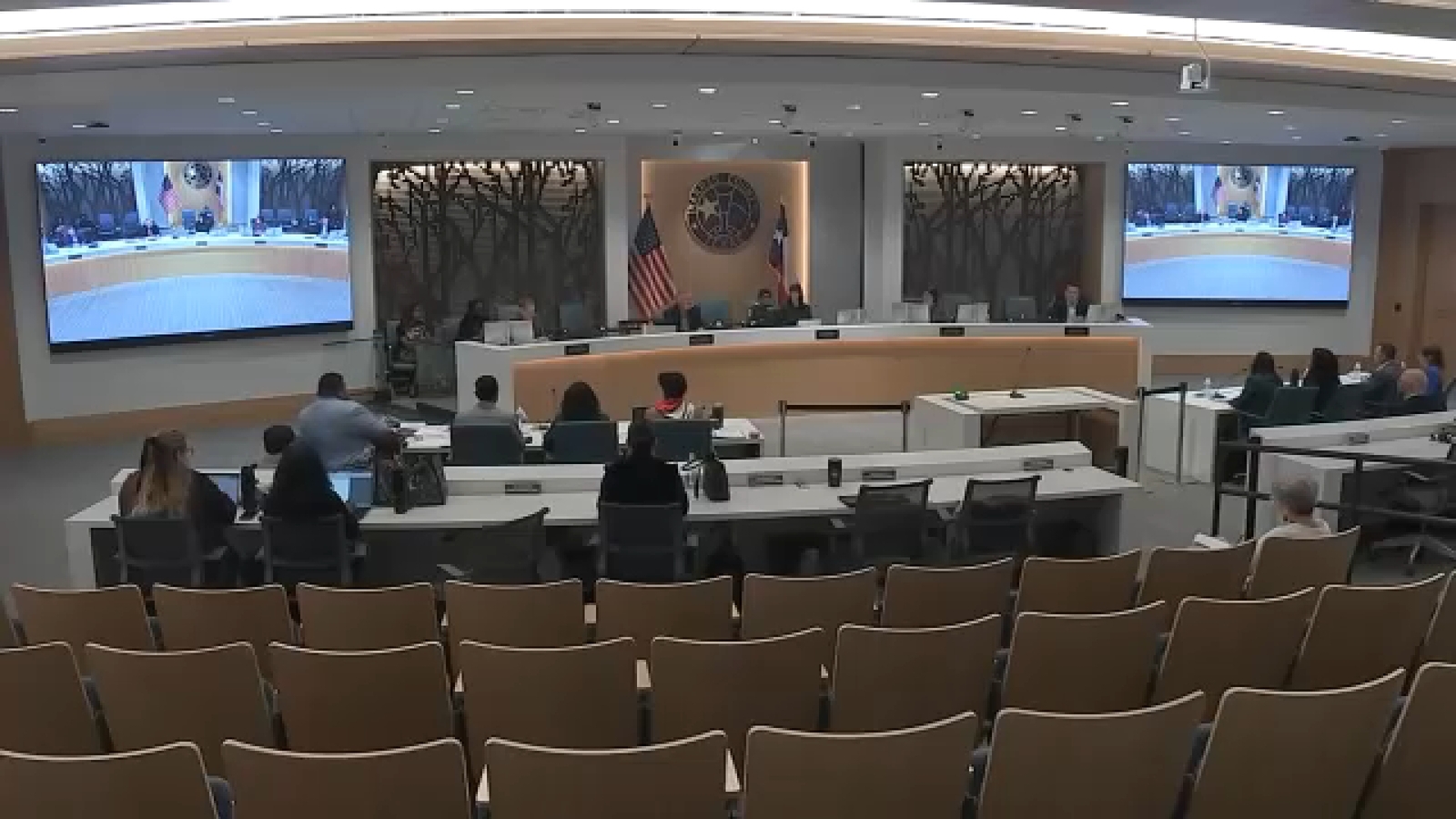 Harris County plans to look at budget and tax rates for the year in Commissioners Court on Monday