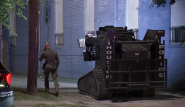 SWAT standoff at northside Houston apartment ends with officers flying drone into building, HPD says