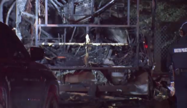 Man in his 70s killed after parked RV catches fire on Howard Drive in southeast Houston, HPD says