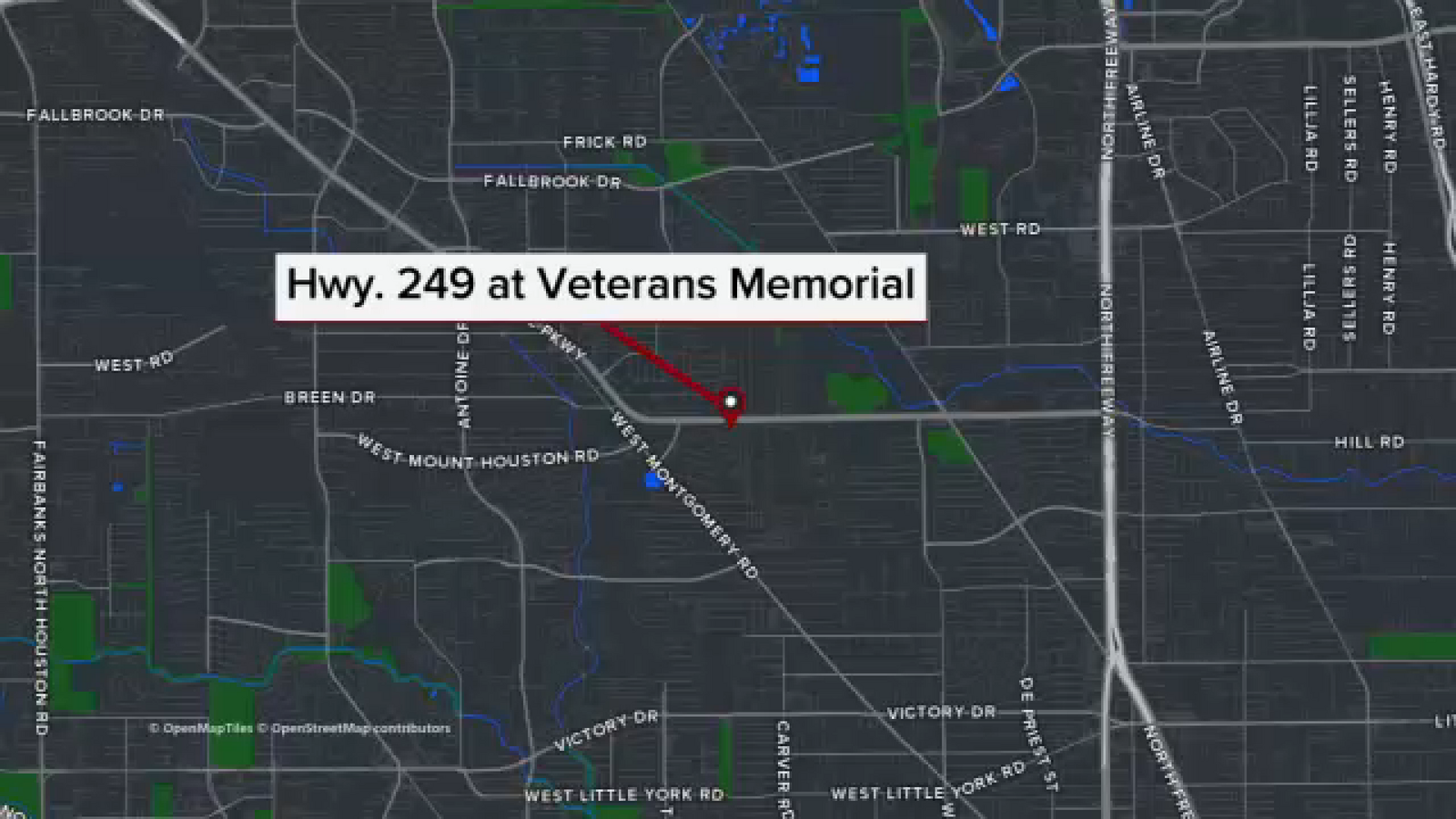 Driver killed in crash with semi-truck that shut down West Mount Houston Road, Harris County Sheriff's Office says