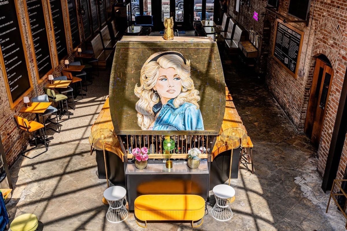 Angel Share, the Houston Bar Inspired by Dolly Parton, Hosts a Tribute