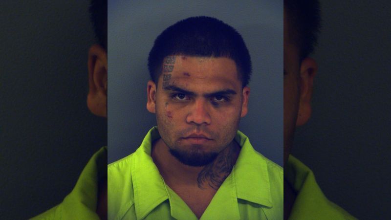 Mugshot of Angel Aaron Flores. Credit: EPPD