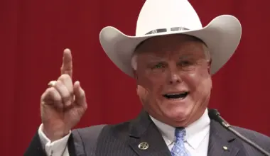 Nov. 4, 2014 - Austin, Texas, USA - Commissioner of Agriculture elect Sid Miller addresses an audience at the GOP election night party in Austin